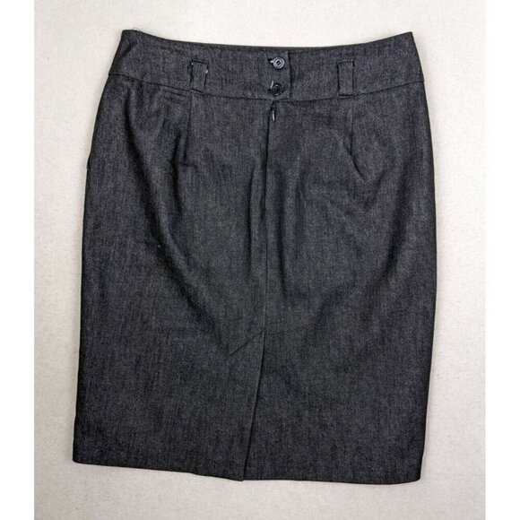 NYC NEW YORK CLOTHING - WOMEN'S DENIM PENCIL SKIRT - SIZE 6 - Picture 5 of 6